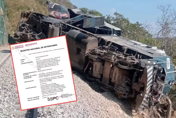 Cae Ricardo Mendoza, jefe de despachadores del Tren Interoceánico; segundo detenido