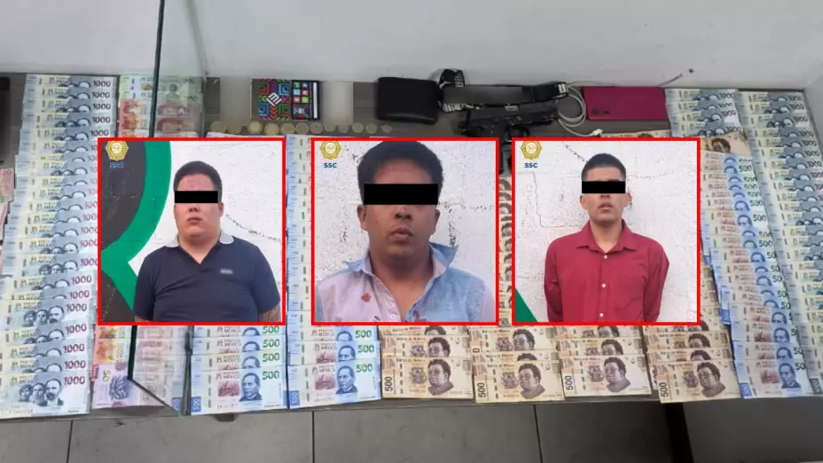 Asalto en CDMX dejó tres detenidos.