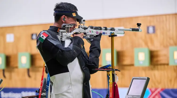 Edson Ramírez París 2024 Tiro Deportivo Rifle 10 metros Juegos Olímpicos