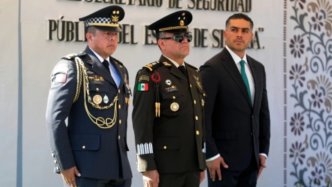Oscar Rentería Schazarino es el nuevo secretario de Seguridad Pública de Sinaloa.