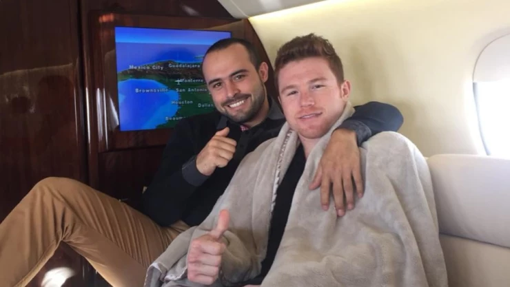 Canelo y su hermano