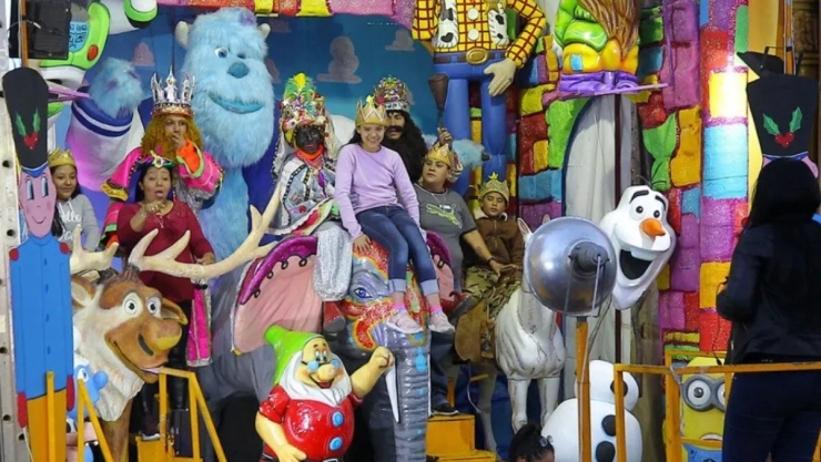 Romería Reyes Magos Monumento a la Revolución