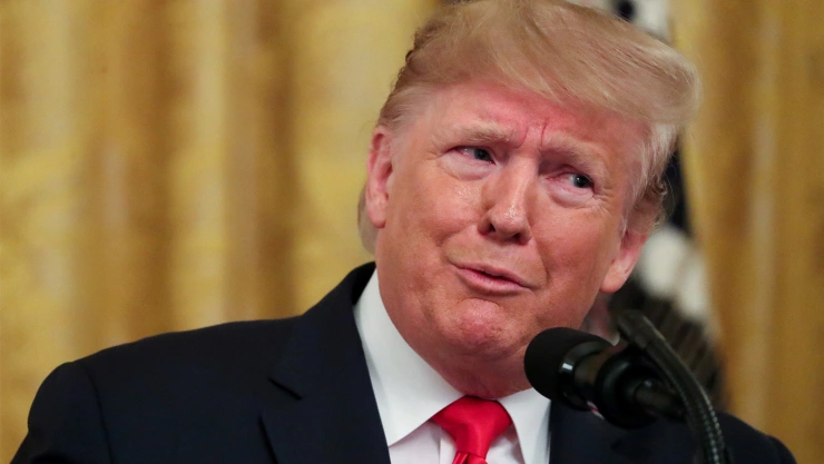 El presidente Donald Trump en un evento de la Casa Blanca en Washington, el 6 de noviembre de 2019. Imagen: REUTERS