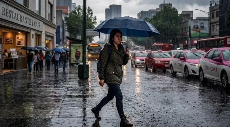 ¿A qué hora empiezan las lluvias en CDMX? El pronóstico del clima para este domingo