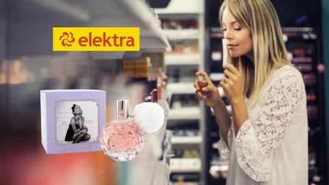 Elektra tiene en descuentazo el perfume de Ariana Grande
