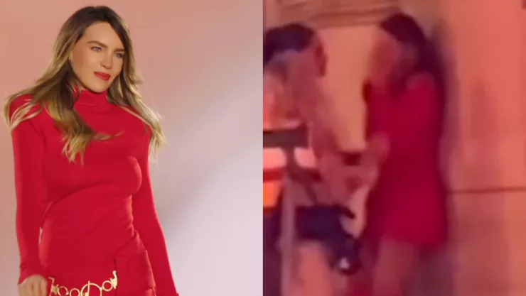 VIDEO Belinda llorando luego de caerse en una pasarela en París