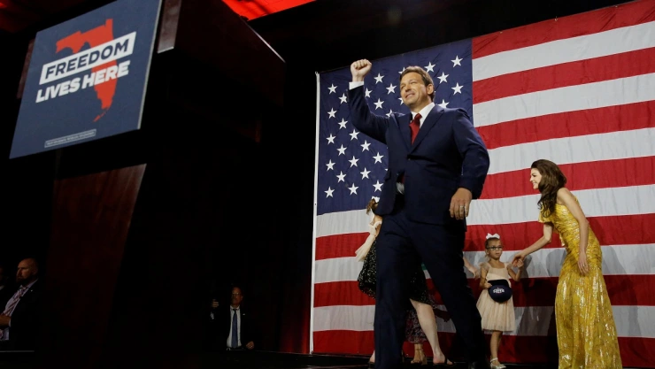 Florida es para los republicanos; DeSantis es reelegido en elecciones intermedias.