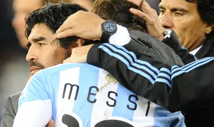 Maradona Messi