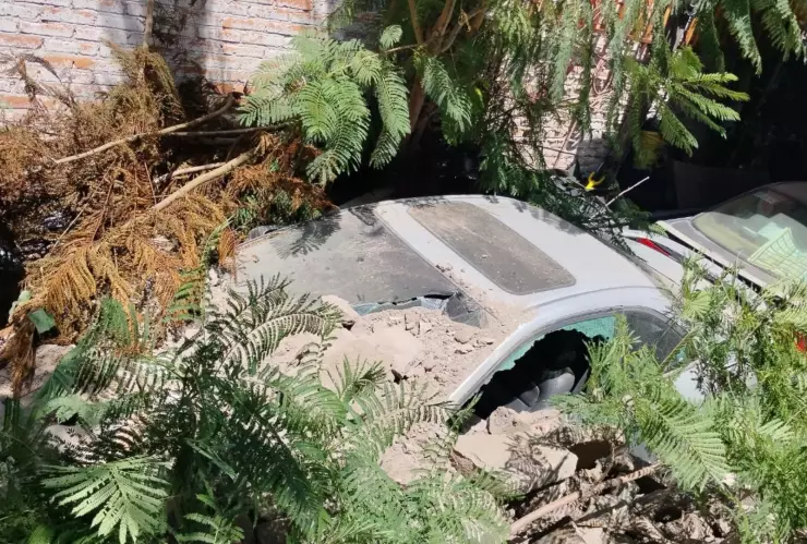 Se derrumba una casa en el Barrio de la Purísima en Aguascalientes; esto es lo que sabemos