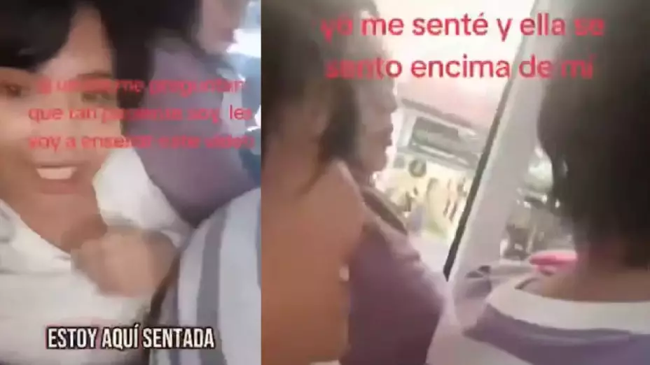 Mujer se sienta en pasajera en Metrobús de CDMX porque le ganó el lugar: Video