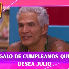 El regalo de cumpleaños que espera Julio Camejo en La Granja VIP