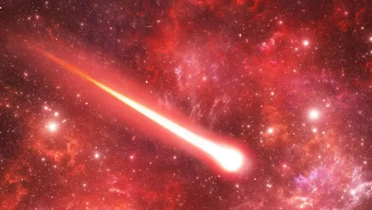 Cometa Diablo color rojo
