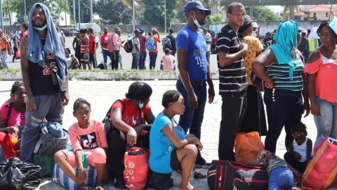 haitiano llegan a méxico