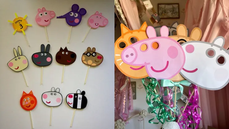 manualidades Peppa Pig