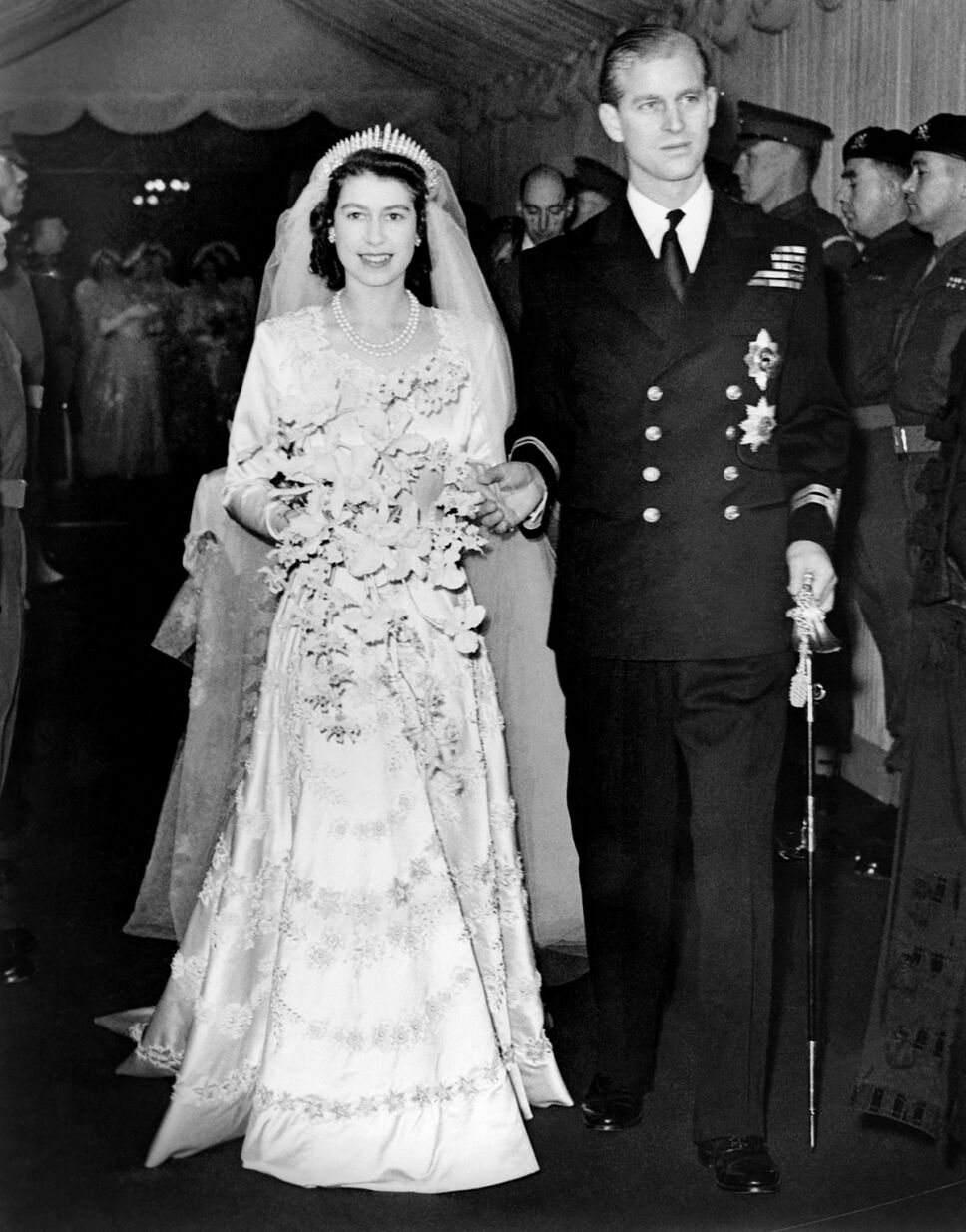 Boda reina Isabel II