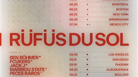 Rüfüs Du Sol 2026 en México: fecha y sede del concierto y detalles de preventa