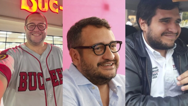 José Ramón, Andy y Boby López Obrador