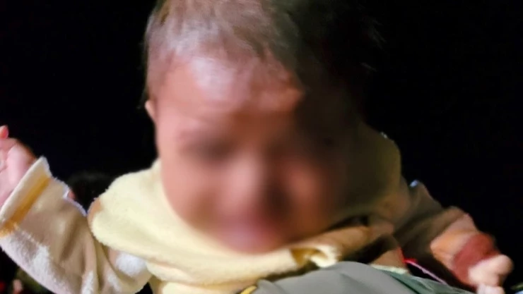 bebé abandonado en frontera México-EEUU
