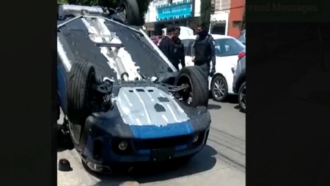 caos vial en la Calzada Zavaleta