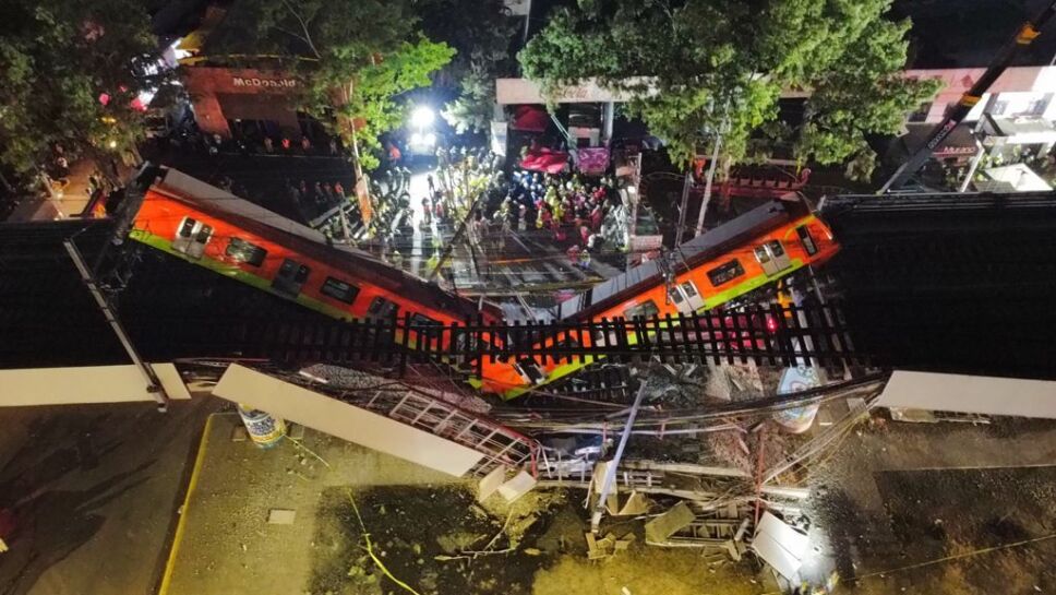 Decretan luto nacional por accidente en la Línea 12 del Metro CDMX