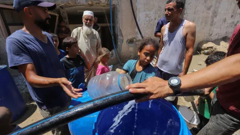 Ministerios de Sanidad de Gaza declara epidemia de poliomielitis; culpan a Israel