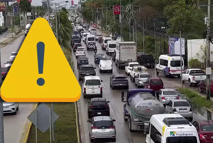 Tráfico en Cancún hoy: Reportan 10 cierres viales en la ciudad y esto debes saber. Imagen ilustrativa.