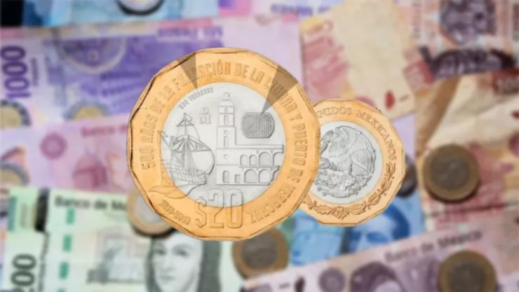 Moneda 20 pesos