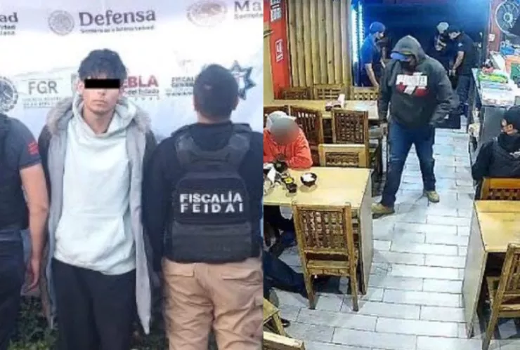 Detienen a “El Ratón”, presunto homicida de cliente en asalto en taquería de Amozoc