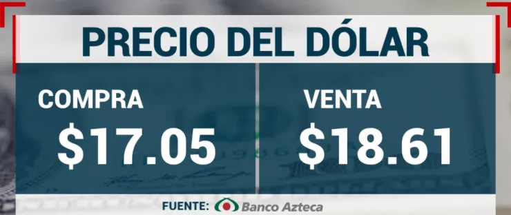 Precio del dólar hoy 1 de julio de 2024.