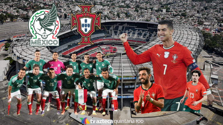 ¡CONFIRMADO! México vs Portugal tiene fecha y ya se sabe si Cristiano Ronaldo jugará en el Estadio Azteca