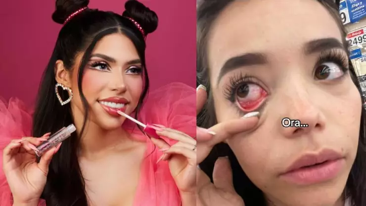 ¿Maquillaje de Yeri MUA provoca alergía_ Esto dijo una fan