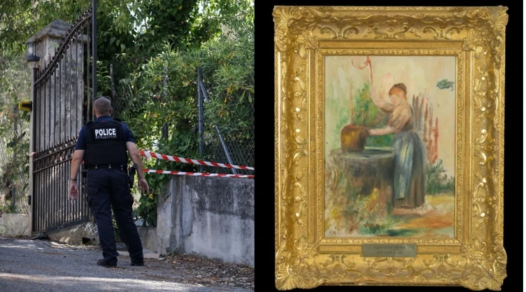 Roban dos obras del Museo Renoir en Francia