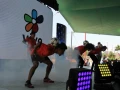 El equipo de kskarita en acción en Parque Hidalgo