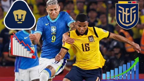 Por qué Pedro Vite es mejor en Ecuador que en Pumas: estadísticas no mienten