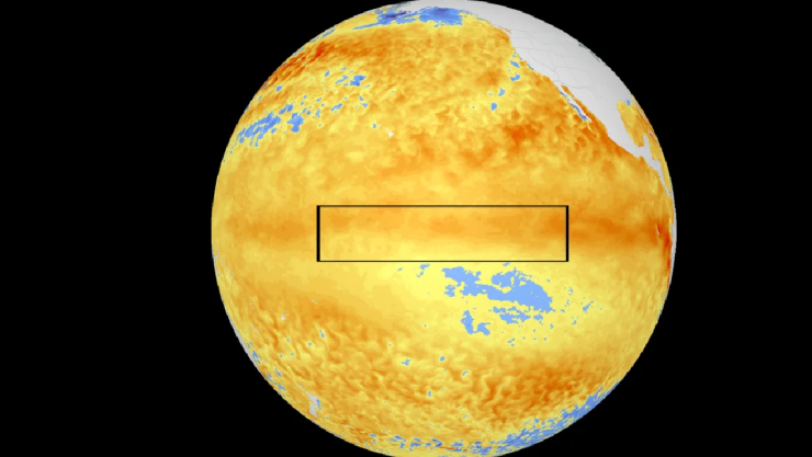 El Niño gana fuerza y los océanos registran altas temperaturas