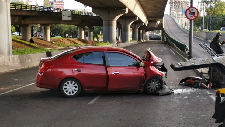 accidentes Periférico metros diferencia