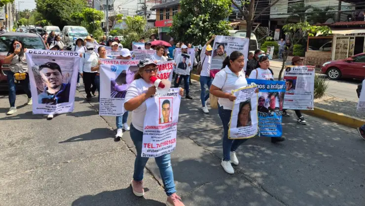 Manifestación de madres buscadores
