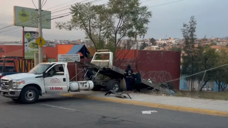 Accidente colonia Arbide, León
