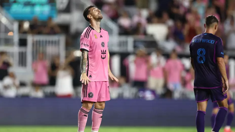 Festejo de Lionel Messi