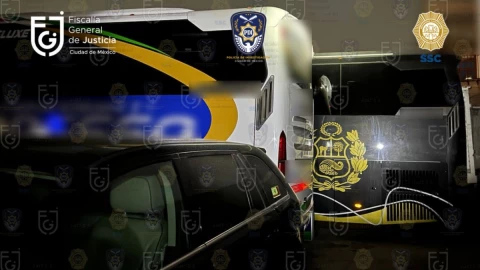 autobuses estacionamiento Benito Juárez