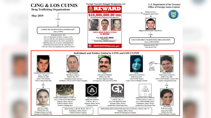 Quiénes son “Los Cuinis”, grupo delictivo ligado al CJNG