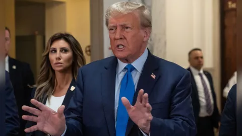 El candidato republicano a la Casa Blanca Donald Trump.