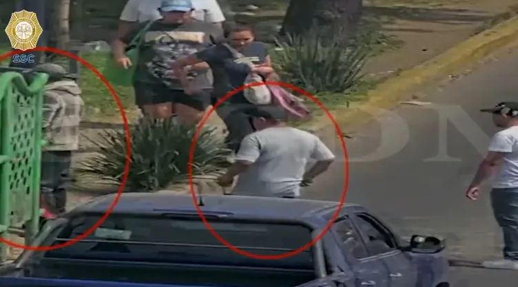 Detienen a dos hombres tras asaltar a peatón en calles de la Cuauhtémoc, CDMX