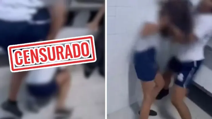 El video de la agresión provocó indignación entre usuarios en redes sociales