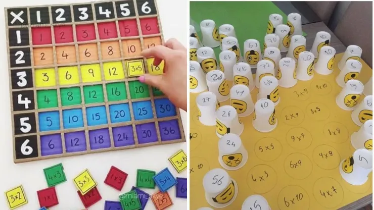 tablas de multiplicar para niños