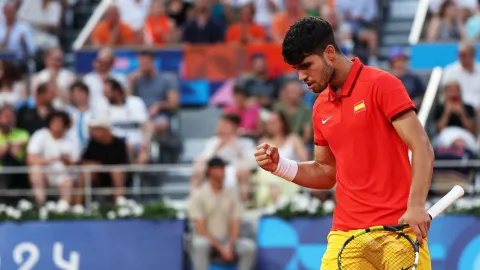 Carlos Alcaraz avanzó a los Octavos de Final de París 2024