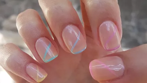 39 diseños de uñas sencillas, pero bonitas: puedes hacer ejercicio con ellas y te durarán