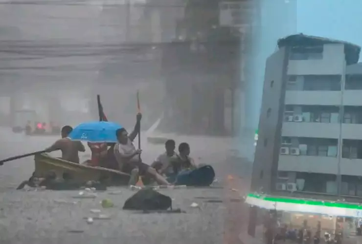 Tifón Gaemi deja serias afectaciones en Filipinas, Taiwán y China