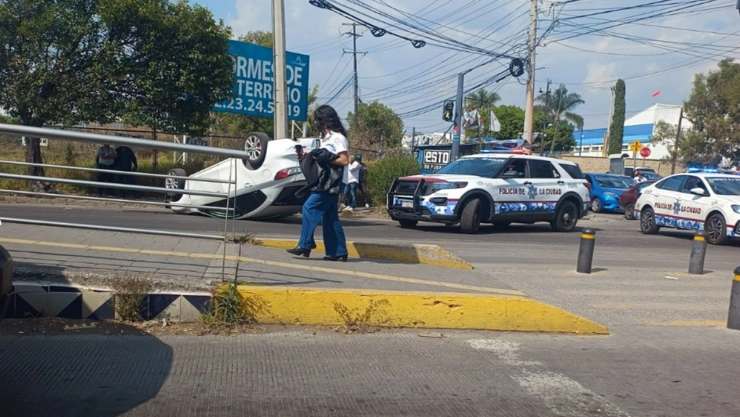 volcadura diagonal defensores de la república puebla hoy