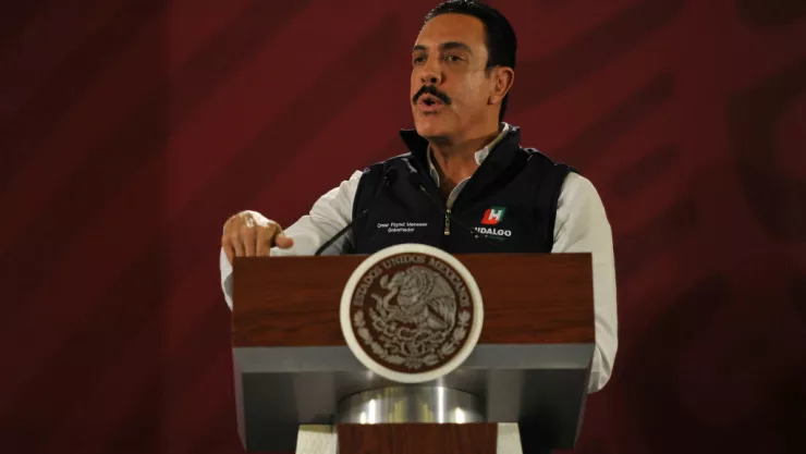 Andres Manuel Lopez Obrador President of Mexico Gives a Press Conference after Pipeline Explosion